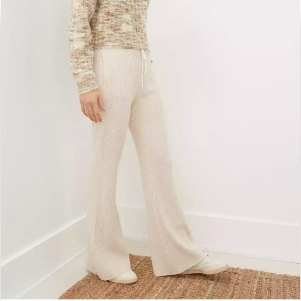 American Eagle Super Flare Waffle Lounge Pants